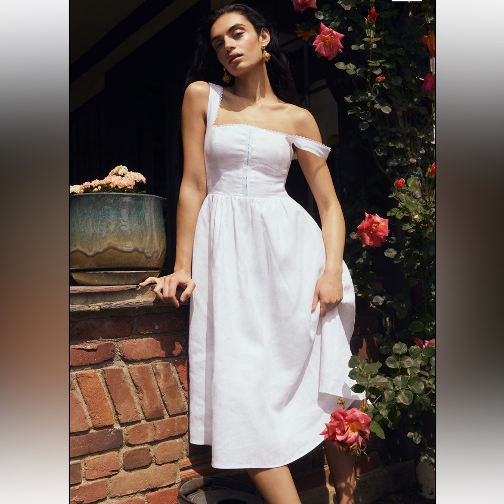 Tagliatelle Linen Dress